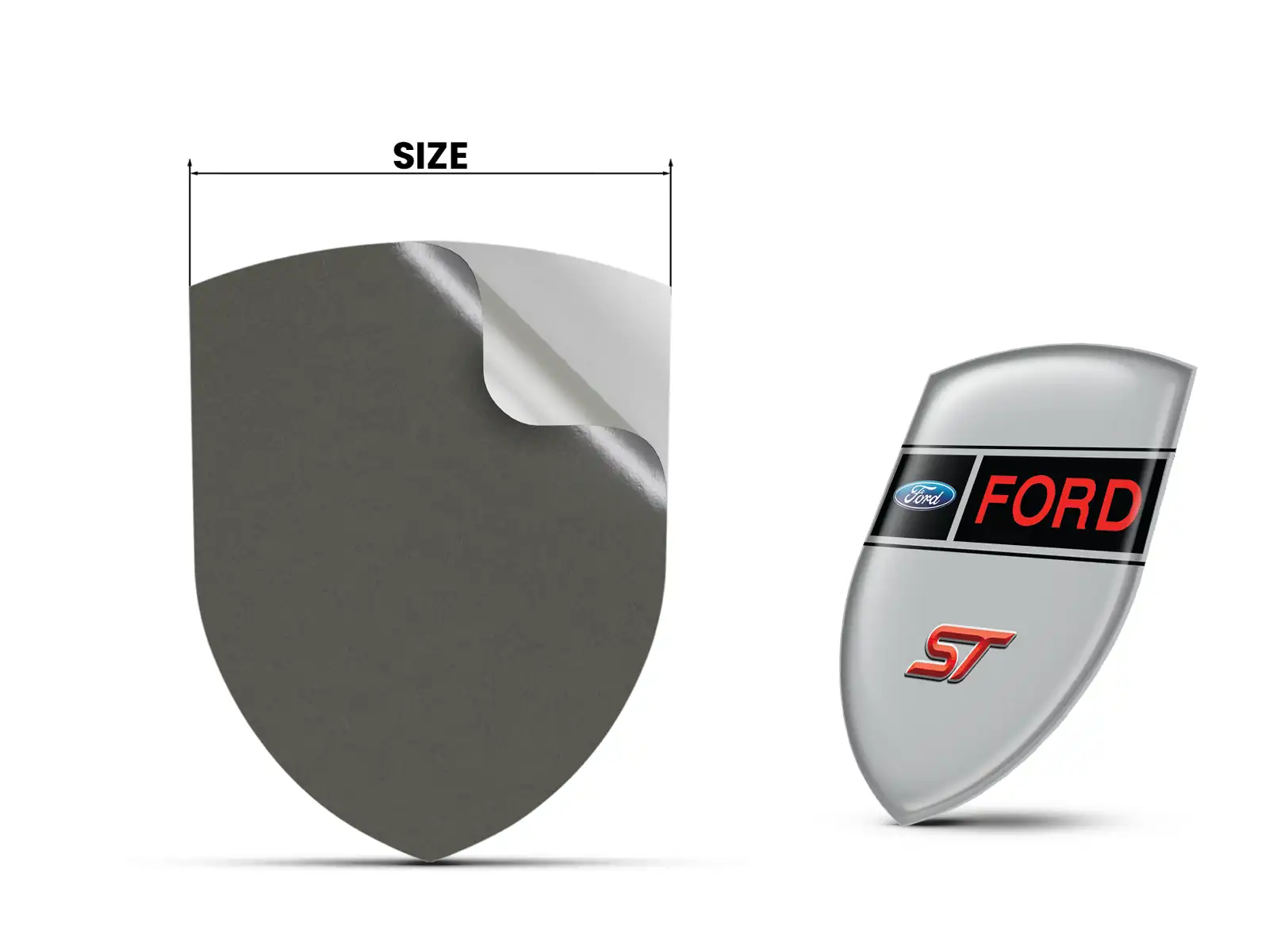 Ford Adesivo Logo Resistente Pregiato Professionale